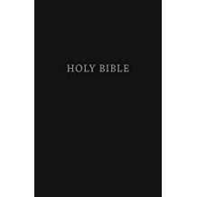 Image of KJV, Pew Bible, Large Print, Hardcover, Black, Red Letter Edition