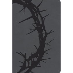 Image of CSB Giant Print Reference Bible, Charcoal Leathertouch, Indexed