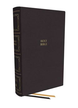 Image of KJV Paragraph-Style Large Print Thinline Bible – Black