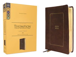 Image of KJV Thompson Chain-Reference Bible – Brown