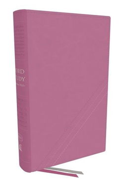 Image of KJV Word Study Reference Bible – Pink