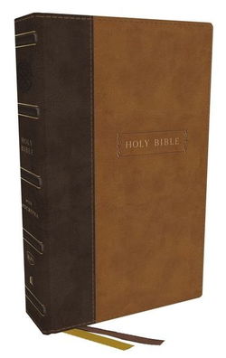 Image of KJV Center-Column Reference Bible with Apocrypha – Brown