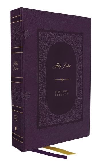 Image of KJV Giant Print Thinline Bible, Vintage Series,  Purple – Thumb Indexed