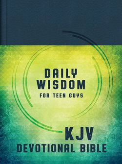 Image of KJV Daily Wisdom for Teen Guys Devotional Bible