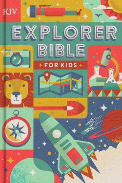 Image of KJV Explorer Bible for Kids, Hardcover: