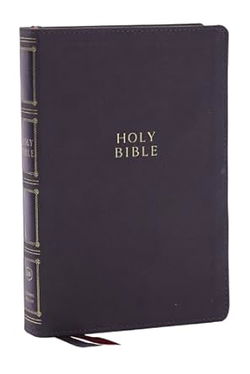 Image of KJV Compact Reference Bible, Grey Leathersoft, Indexed