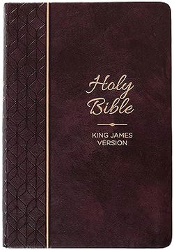 Image of KJV Holy Bible Giant Print Maroon