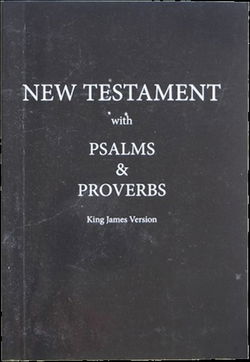 Image of KJV New Testament with Psalms & Proverbs