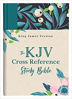 Image of The KJV Cross Reference Study Bible–Turquoise Floral