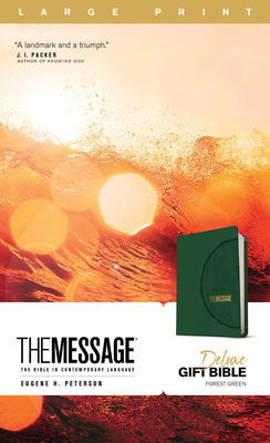 Image of The Message Bible : The Bible in Contemporary Language – Large Print