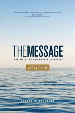 Image of The Message Outreach Edition, Large Print -Softcover: The Bible in