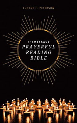 Image of The Message Prayerful Reading Bible  -Hardcover