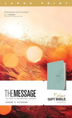 Image of The Message – Large Print -The Bible in Contemporary Language