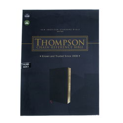 Image of NASB Thompson Chain-Reference Bible – Black