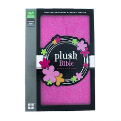 Image of NIrV Plush Bible Collection-Pink Sparkle Hardcover