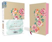 Image of NIV, Journal the Word Bible for Teen Girls, Imitation Leather, Gold/Floral