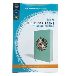Image of NIV, Bible for Teens, Thinline Edition, Cloth over Board, Floral