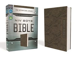 Image of NIV, Boys’ Bible, Leathersoft, Brown Camo