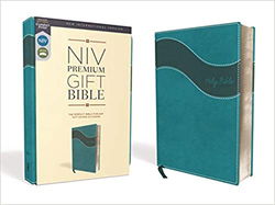 Image of NIV, Premium Gift Bible, Leathersoft, Teal