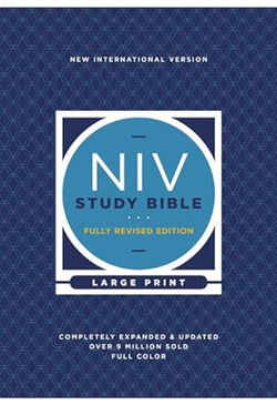 Image of NIV Study Bible, Fully Revised Edition, Large Print, Hardcover