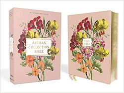 Image of NIV Artisan Collection Bible, Comfort Print–Leather-look, Blush Floral