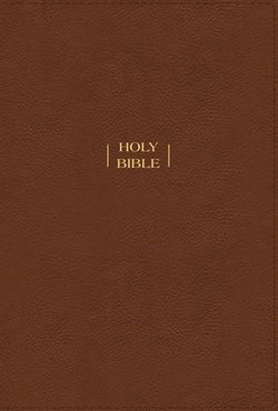 Image of NIV Wide Margin Bible, Leathersoft, Brown