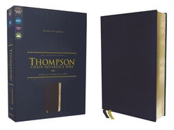 Image of NIV Thompson Chain-Reference Bible, Leathersoft, Navy