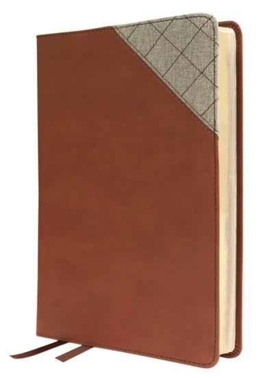 Image of NIV Thinline Bible Leathersoft – Brown