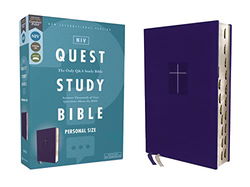 Image of NIV Personal-Size Quest Study Bible, Comfort Print – Leather-look,
