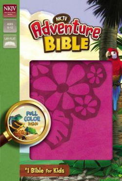 Image of NKJV Adventure Bible (Full Colour)-Raspberry DuoTone