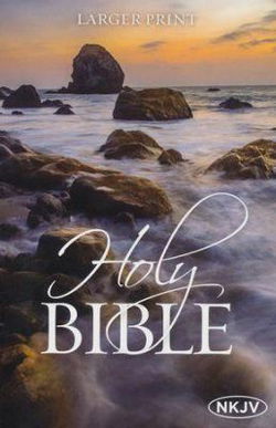 Image of NKJV Larger Print Bible-Softcover