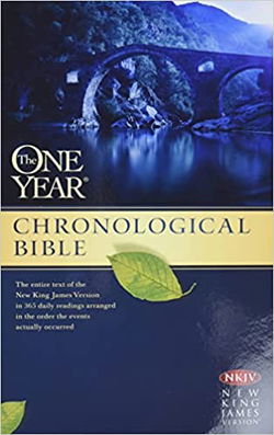 Image of NKJV The One Year Chronological Bible Paperback