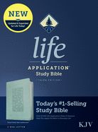 Image of KJV Life Application Study Bible, Red Letter, Leatherlike, Floral