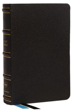 Image of NKJV Compact Bible, MacLaren Series, Genuine Leather Black