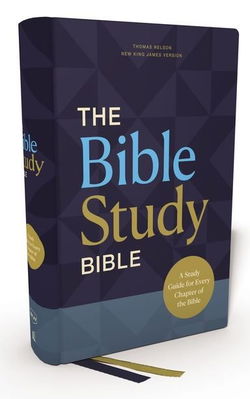 Image of NKJV The Bible Study Bible, Hardcover, Comfort Print