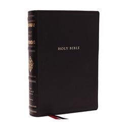 Image of NKJV Wide-Margin Reference Bible, Sovereign Collection, Genuine Leather