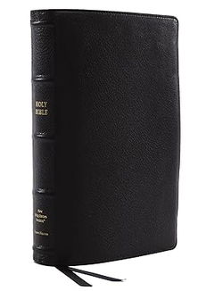 Image of NKJV, Reference Bible, Classic Verse-By-Verse, Center Column, Premuim Goatskin