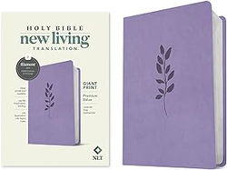 Image of NLT Giant Print Premium Value Bible, Filament-Enabled Edition Leatherlike, Lave