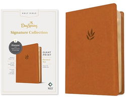 Image of NLT Personal Size Giant Print Bible, Classic Tan Leatherlike, Filament Enabled