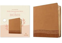 Image of Dayspring Daily Devotional Bible for Moms, NLT (Leatherlike, Camel)