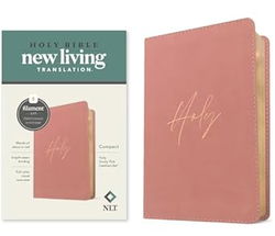 Image of NLT Compact Bible, Filament Enabled (Leatherlike, Holy, Dusty Pink)