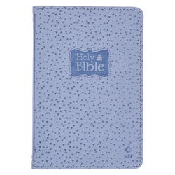 Image of Bible NLT Infant New Testament Faux leather, Blue