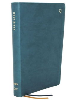 Image of NET Bible Thinline, Teal,  Leathersoft, Indexed, Comfort Print