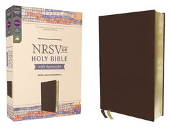 Image of NRSVUE Holy Bible with Apocrypha, Leathersoft, Brown