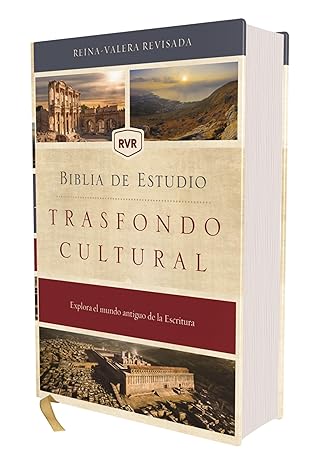 Image of RVR, Biblia de estudio trasfondo cultural, Tapa dura