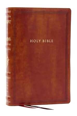 Image of RSV Personal Size Bible, Brown Leathersoft, Indexed, Soverign Collection