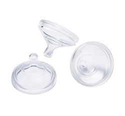 Image of Silicone Bottle Nipples Slow Flow 3 Pack