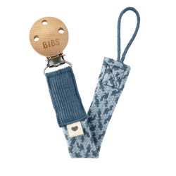 Image of BIBS Pacifier Clip Petrol/Baby Blue