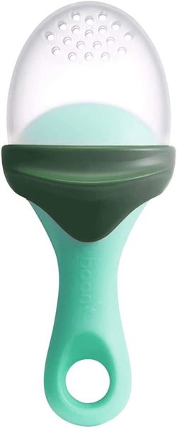 Image of Pulp Silicone Feeder Mint & Dark Green
