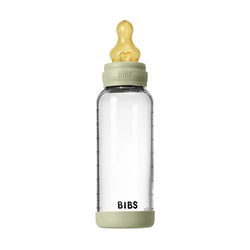Image of Baby Glass Bottle Set 8oz Latex – Sage